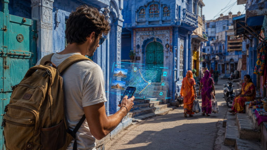 AI trip planning Jodhpur sunset photography experience