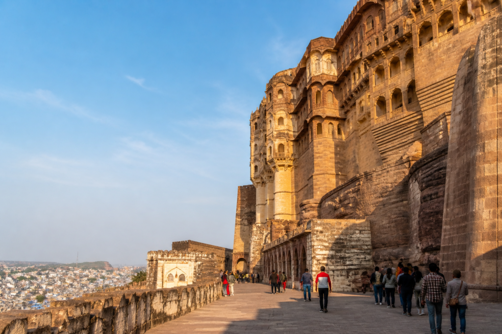 Best time to visit Jodhpur and Jaisalmer – Blue City aerial view
